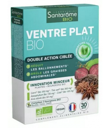 Santarome Bio Ventre Plat Bio Comprimés x 30