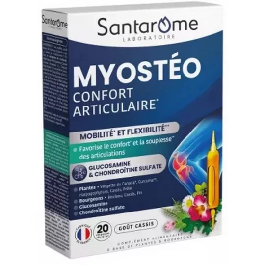 Santarome Myostéo Confort Articulaire Ampoules x 20