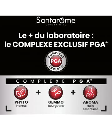 Santarome Maca 1500 Tribulus Ginseng Gingembre Comprimés x 30
