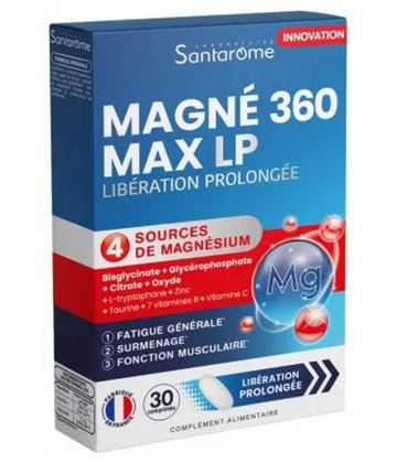 Santarome Magné 360 Max LP Comprimés x 30