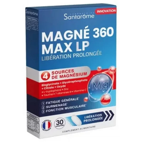 Santarome Magné 360 Max LP Comprimés x 30