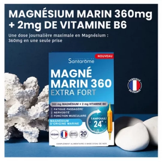 Santarome Magné Marin 360 Extra Fort Ampoules x 20 - image 5