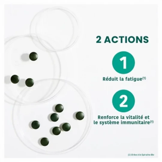 Santarome Spiruline Bio Comprimés x 60 - image 2