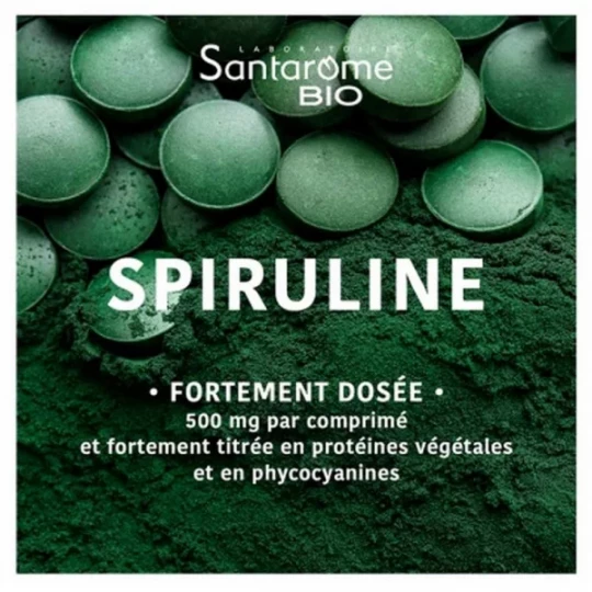 Santarome Spiruline Bio Comprimés x 60 - image 4