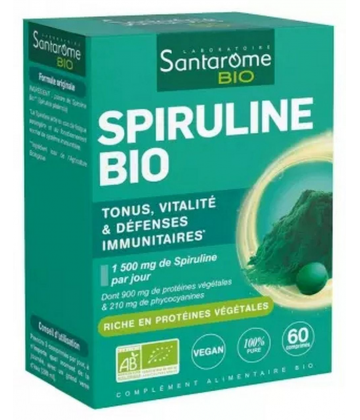Santarome Spiruline Bio Comprimés x 60