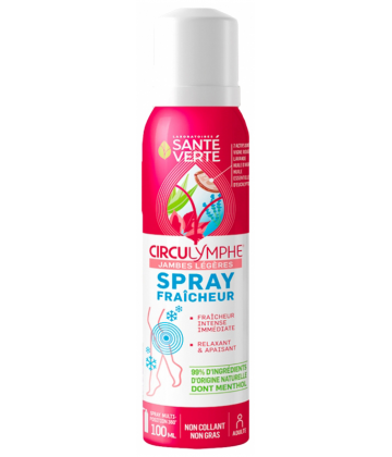 Santé Verte Circulymphe Spray Fraîcheur Jambes Légeres 100 ml