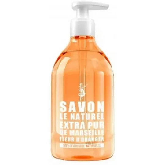 Savon Le Naturel Extra Pur de Marseille Fleur d'Oranger 500 ml