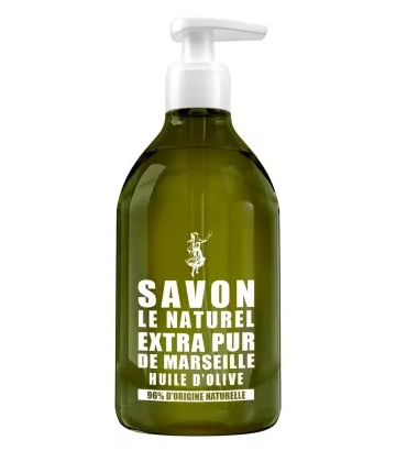 Savon Le Naturel Extra Pur de Marseille Huile d'Olive 500 ml