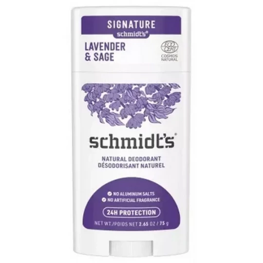Schmidt's Signature Déodorant Stick Naturel Lavande et Sauge 75 g