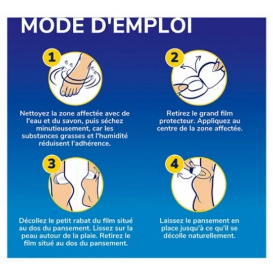 Scholl Ampoules Ouvertes Coupures et Égratignures Pansements x 6 - image 4