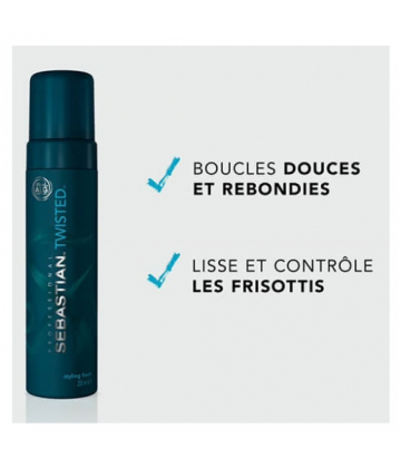 Sebastian Mousse Rehausseur de Boucles Twisted 200 ml