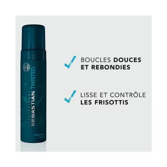 Sebastian Mousse Rehausseur de Boucles Twisted 200 ml - image 2