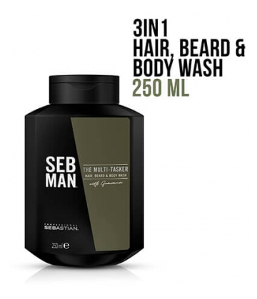 Sebastian Gel Nettoyant The Multi-tasker Seb Man 250 ml