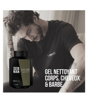 Sebastian Gel Nettoyant The Multi-tasker Seb Man 250 ml