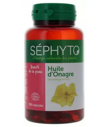 Séphyto Huile d'Onagre Bio Capsules x 150
