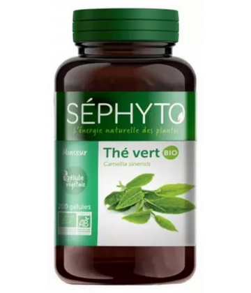 Séphyto Thé Vert Bio Gélules x 200