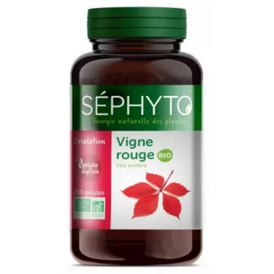 Séphyto Circulation Fragon & Vigne Rouge Bio Gélules x 200