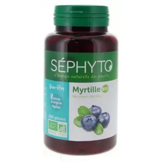 Séphyto Myrtille Bio Gélules x 200