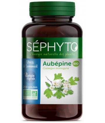 Séphyto Stress & Sommeil Aubépine Bio Gélules x 200