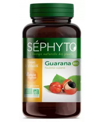 Séphyto Tonus & Vitalité Guarana Bio Gélules x 200