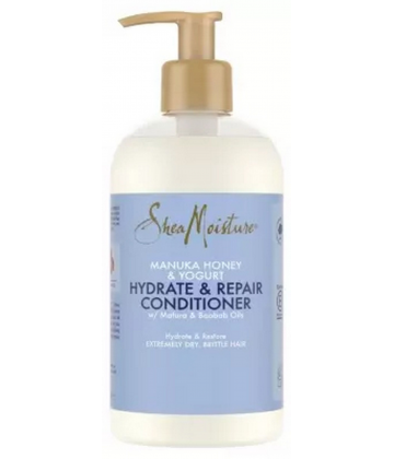 SheaMoisture Miel de Manuka et Yaourt Après-Shampoing Hydratant et Réparateur 384 ml