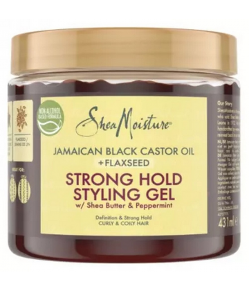 SheaMoisture Huile de Ricin Noir de Jamaique Gel Coiffant 431 ml