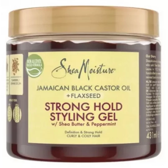 SheaMoisture Huile de Ricin Noir de Jamaique Gel Coiffant 431 ml