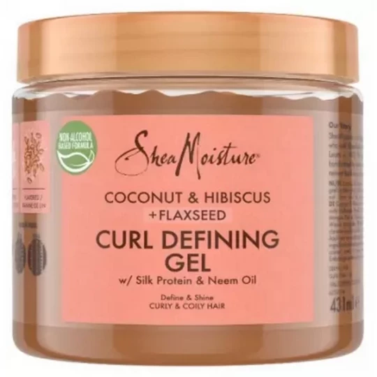 SheaMoisture Noix de Coco et Hibiscus Gel Définition de Boucles 431 ml