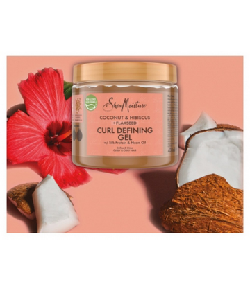 SheaMoisture Noix de Coco et Hibiscus Gel Définition de Boucles 431 ml