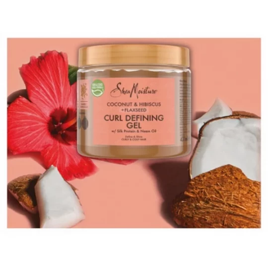 SheaMoisture Noix de Coco et Hibiscus Gel Définition de Boucles 431 ml - image 5