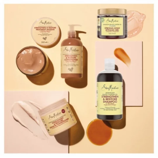 SheaMoisture Huile de Ricin Noir de Jamaique Shampoing Fortifiant et Revitalisant 384 ml - image 5