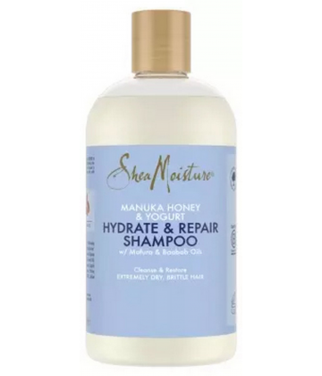 SheaMoisture Miel de Manuka & Yaourt Shampoing Hydratant et Réparateur 384 ml