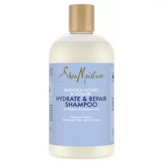 SheaMoisture Miel de Manuka & Yaourt Shampoing Hydratant et Réparateur 384 ml