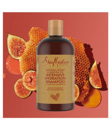 SheaMoisture Miel de Manuka et Huile de Mafura Shampoing Super Hydratant 384 ml