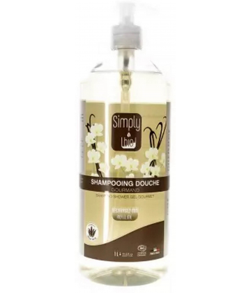 Simply Bio Shampoing Douche Gourmand Bio 1 L