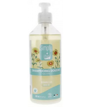 Simply Bio Shampoing Douche Neutre Bio 500 ml