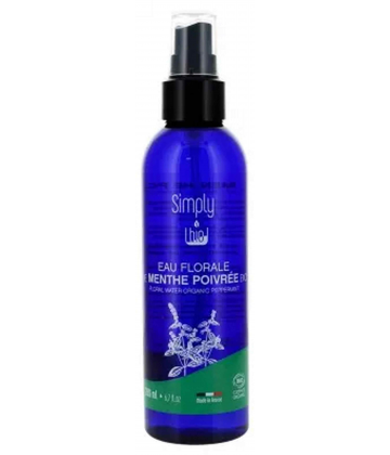 Simply Bio Eau Florale de Menthe Poivrée Bio 200 ml