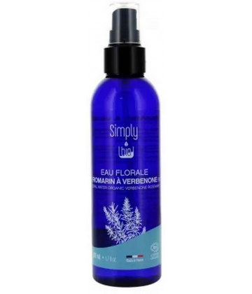 Simply Bio Eau Florale de Romarin à Verbenone Bio 200 ml