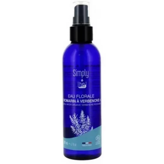 Simply Bio Eau Florale de Romarin à Verbenone Bio 200 ml