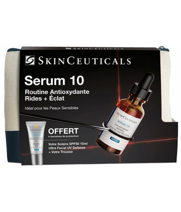 SkinCeuticals Prevent Sérum 10 30 ml + Protect Ultra Facial UV Defense Sunscreen SPF50 15 ml offert
