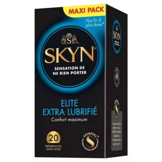 Skyn Elite Extra Lubrifié Préservatifs x 20