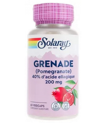 Solaray Grenade Capsules Végétales x 60