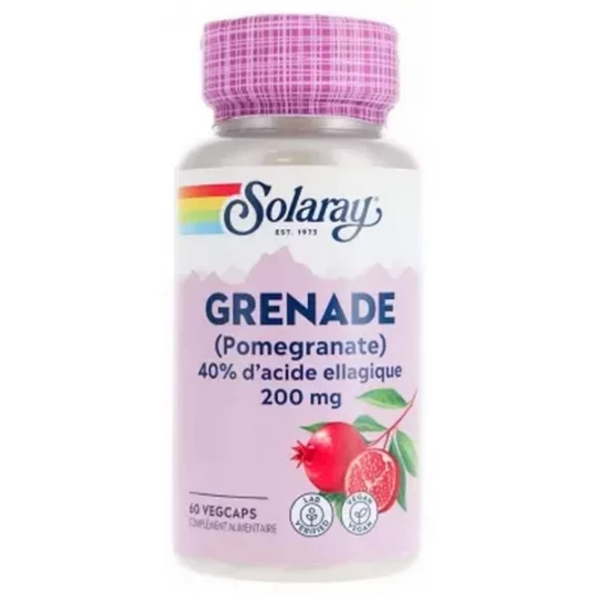 Solaray Grenade Capsules Végétales x 60