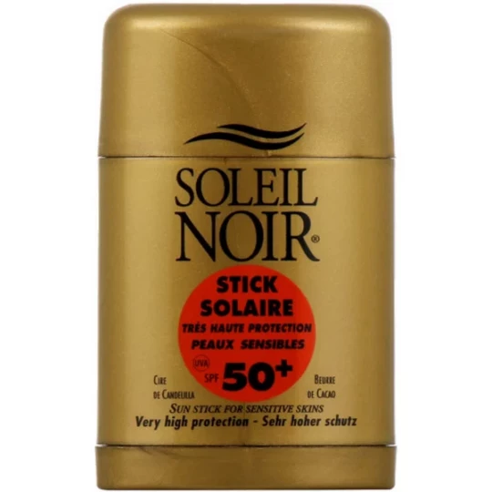 Soleil Noir Stick Solaire Peaux Sensibles SPF50+ 10 g