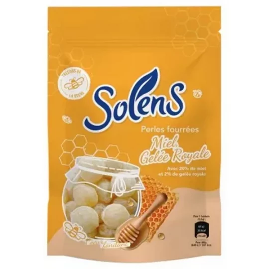 Solens Perles Fourrées Miel et Gelée Royale 100 g