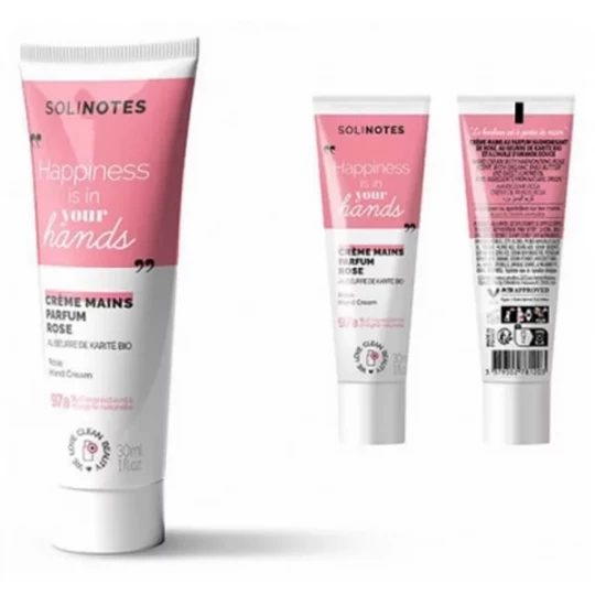 Solinotes Crème Mains Harmonisante Rose 30 ml - image 2