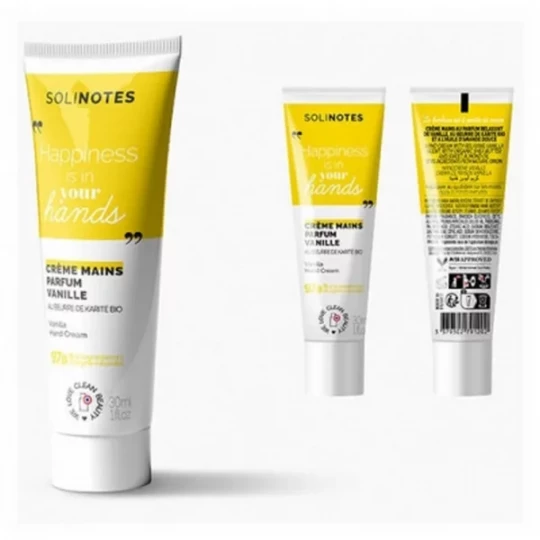 Solinotes Crème Mains Relaxante Vanille 30 ml - image 2