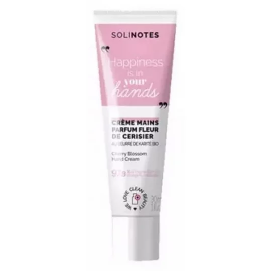 Solinotes Fleur de Cerisier Crème Mains 30 ml