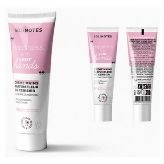 Solinotes Fleur de Cerisier Crème Mains 30 ml - image 2