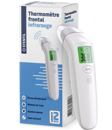 Stentil Thermomètre Frontal Infrarouge